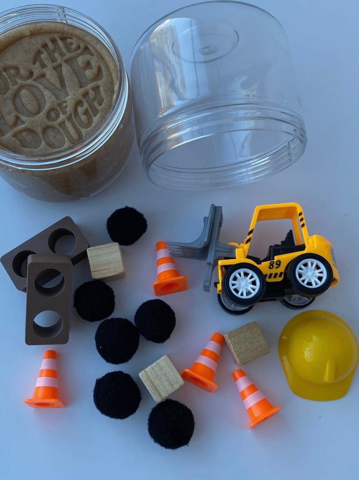 Construction Crew Sensory Dough