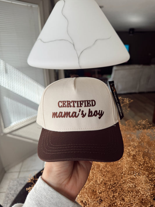 Certified Mama’s Boy Hat