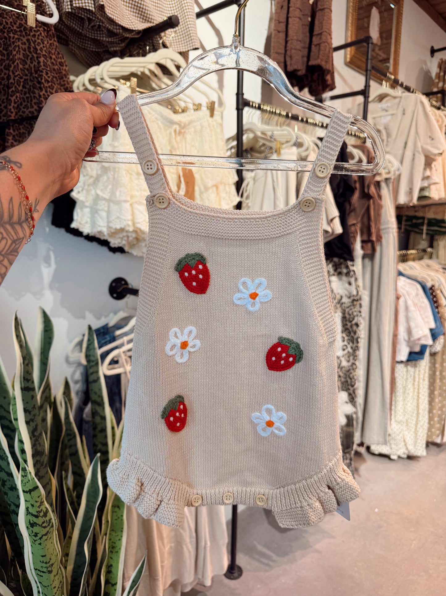 Strawberry Field Onesie
