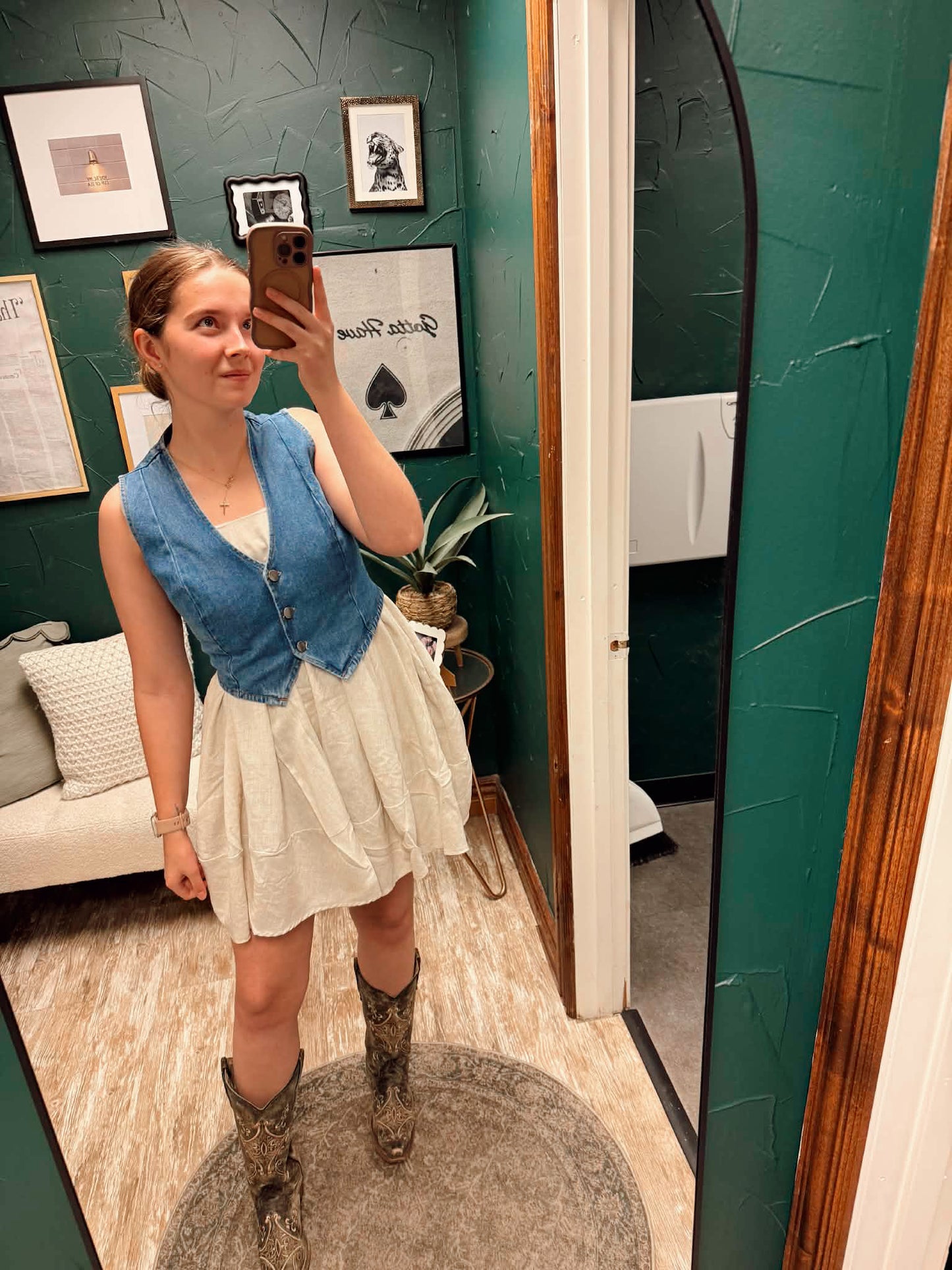 Lucy Denim Vest