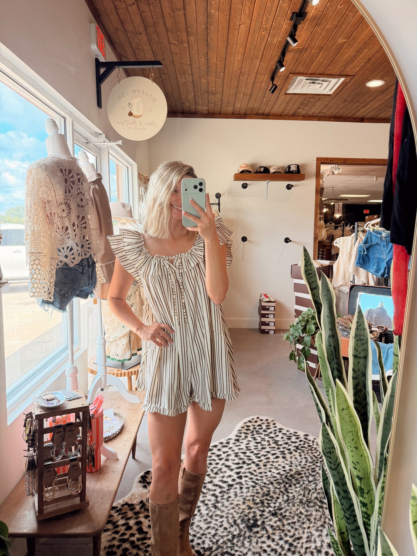 Jojo Stripe Romper