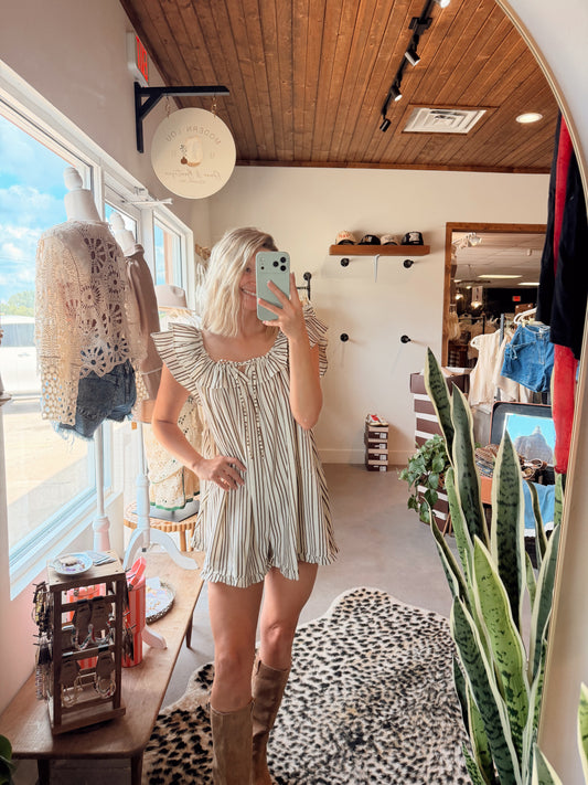 Jojo Stripe Romper