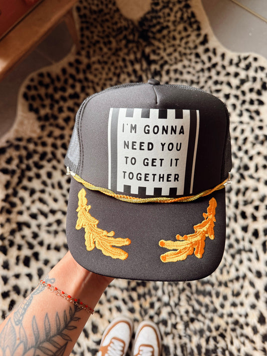 Get It Together Hat W/ Chain