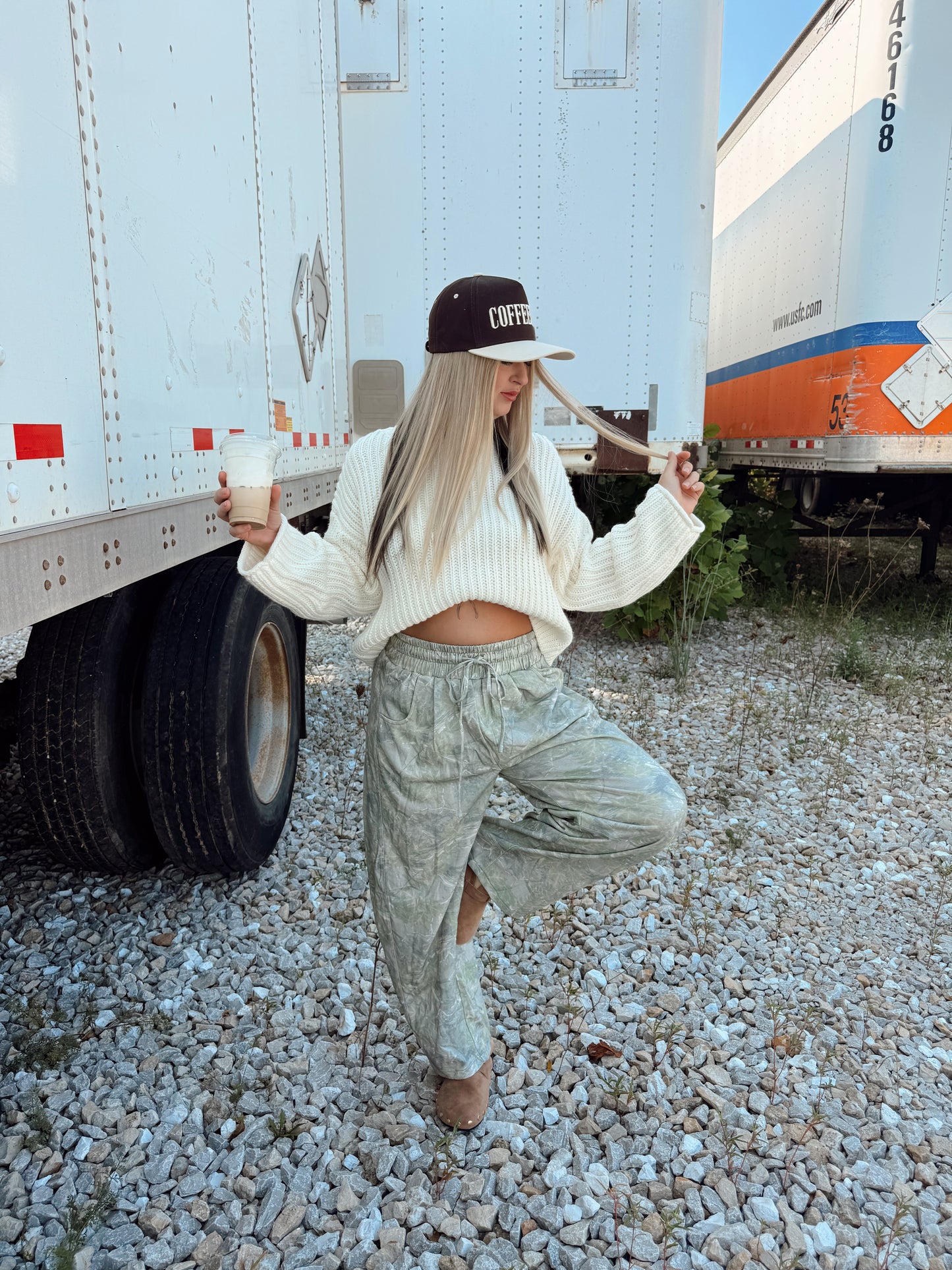 Camo Barrel Sweatpants