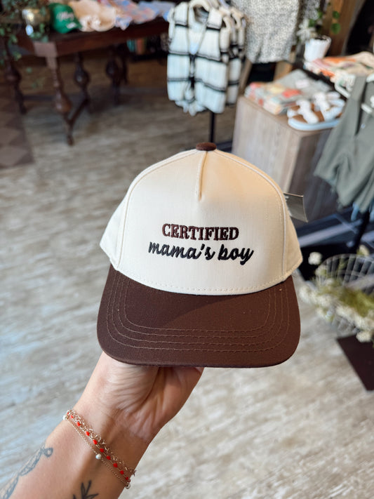Certified Mama’s Boy Hat