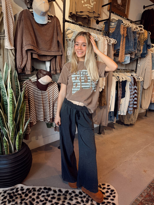 Black Stacie Sweatpants