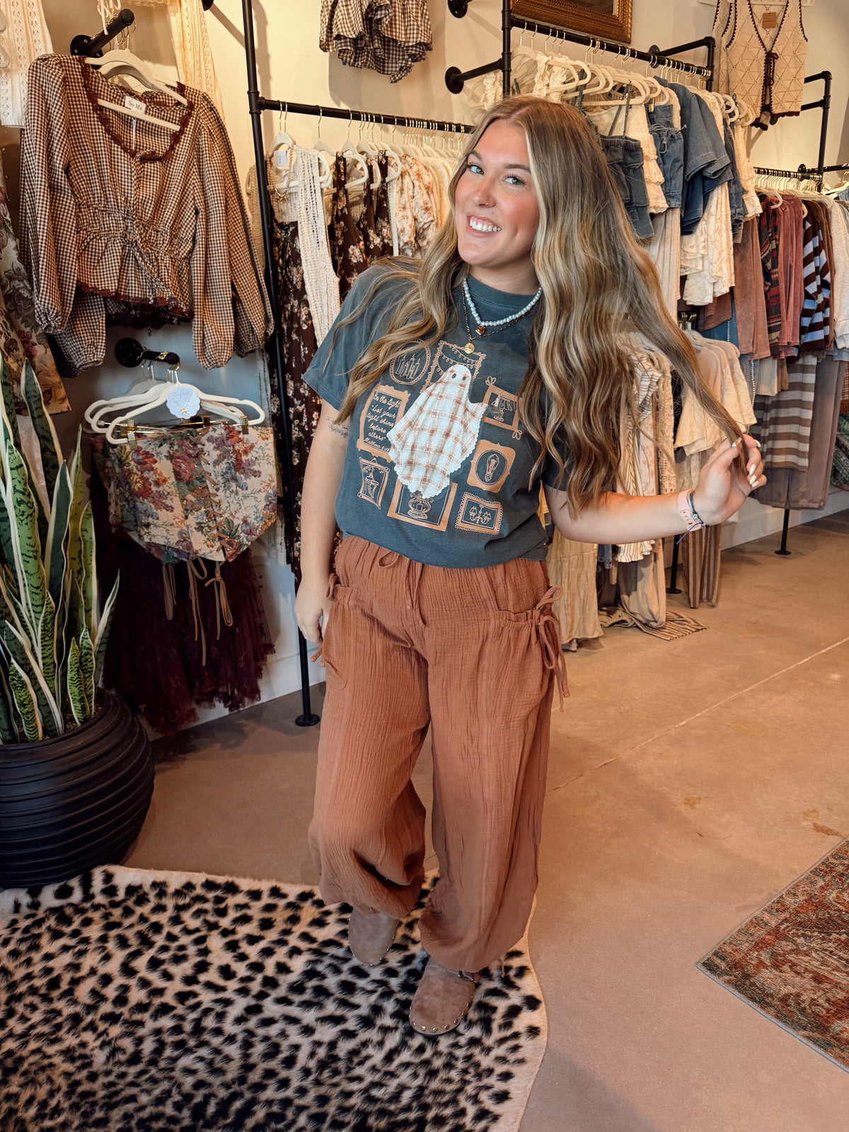 Rust Bohemian Pants