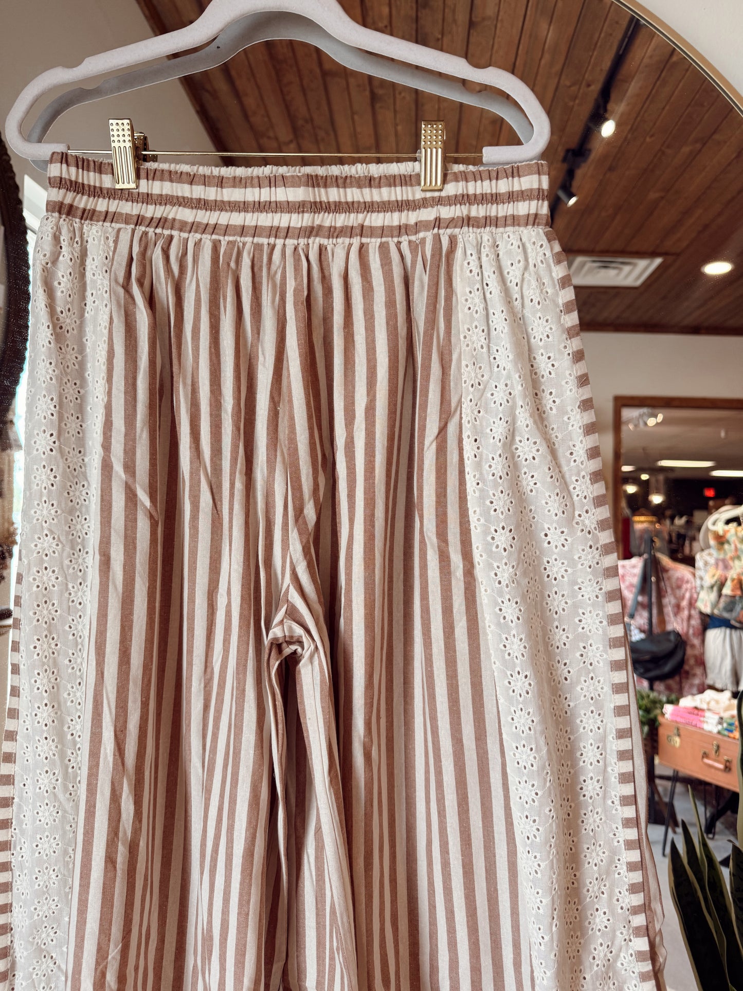 Seaside Eyelet Pants