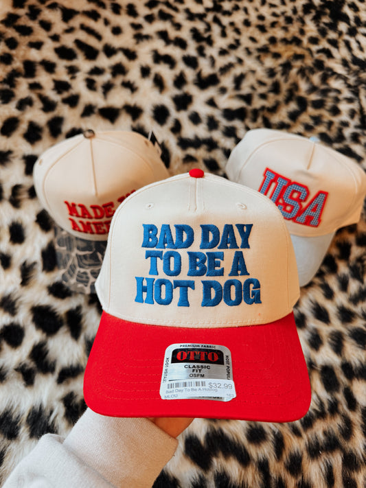 Bad Day To Be A Hot Dog Hat