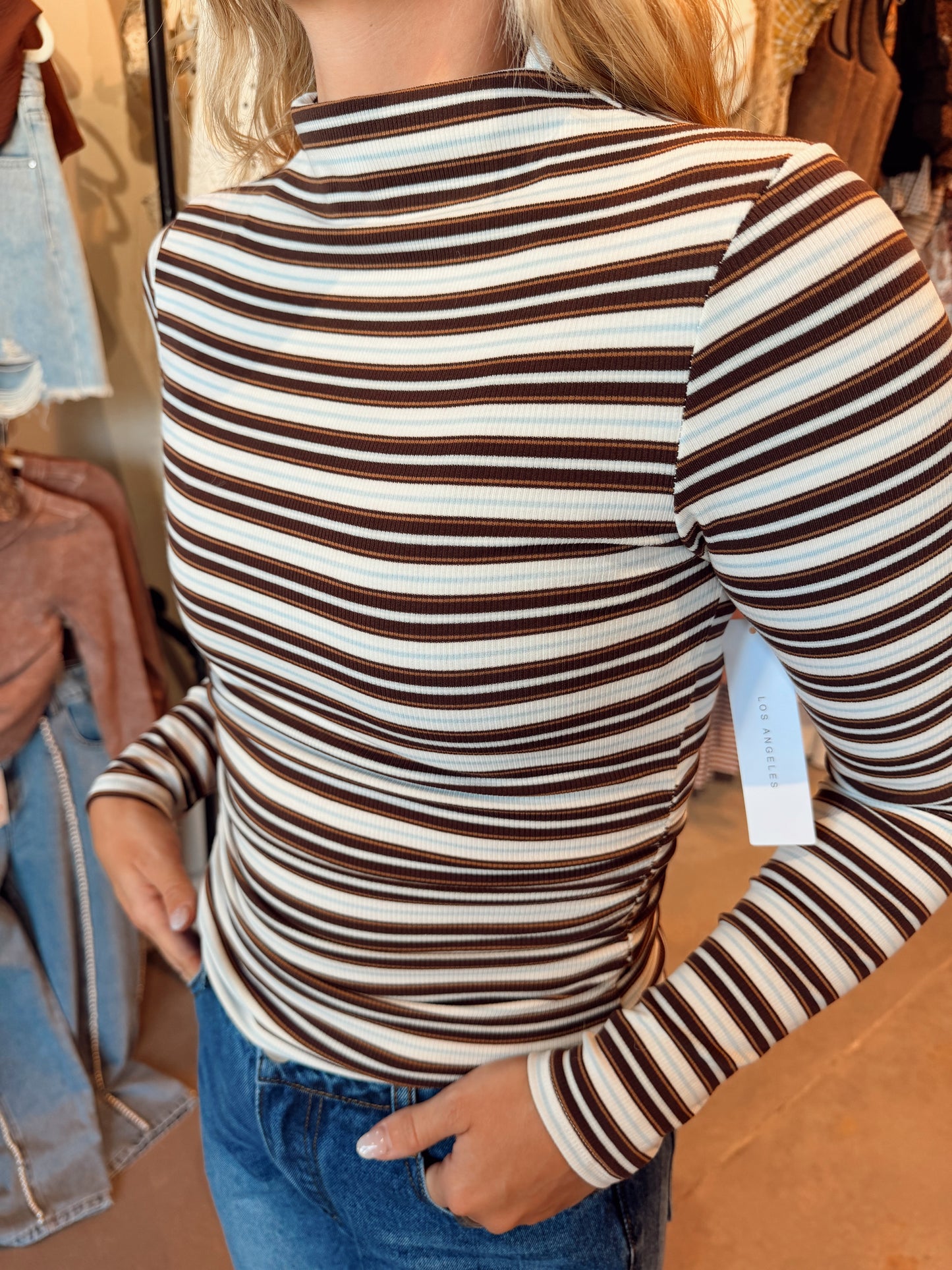The Lana Stripe Top