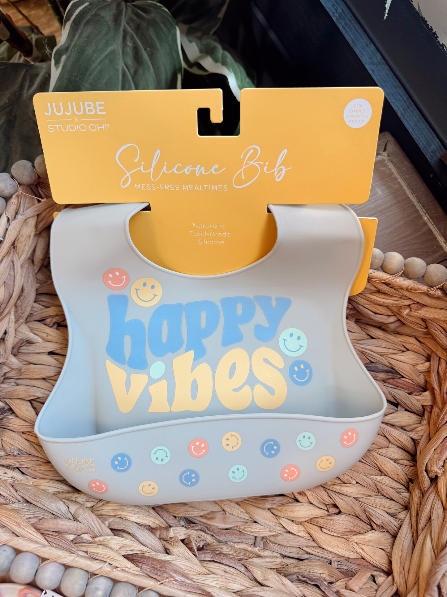 Happy Baby Silicone Bib