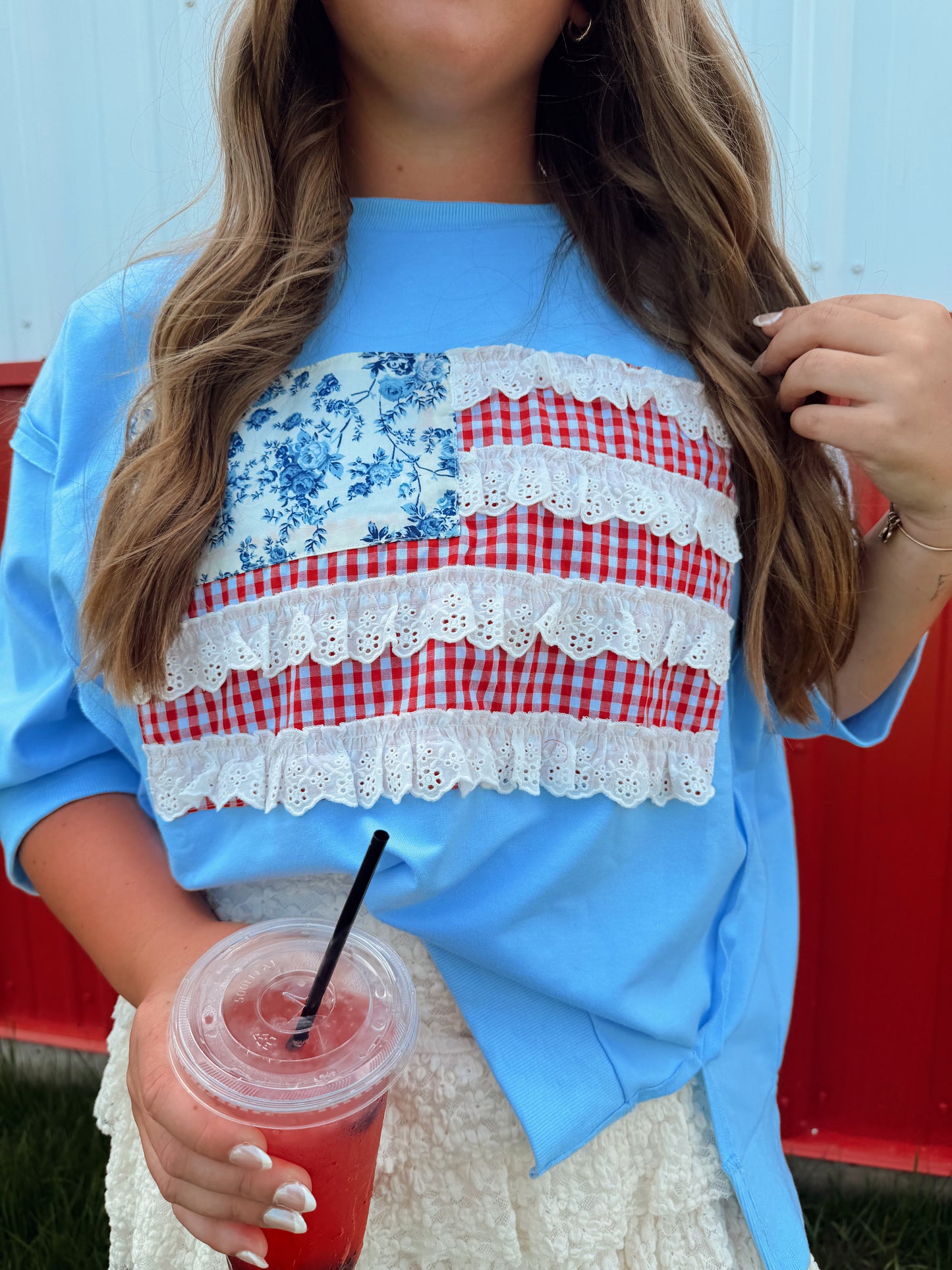 Americana Core Oversized Top