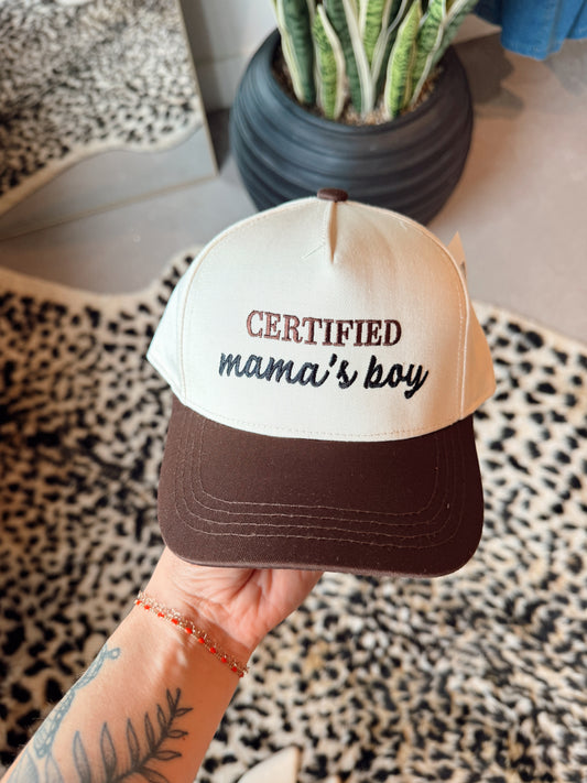 Certified Mama’s Boy Hat