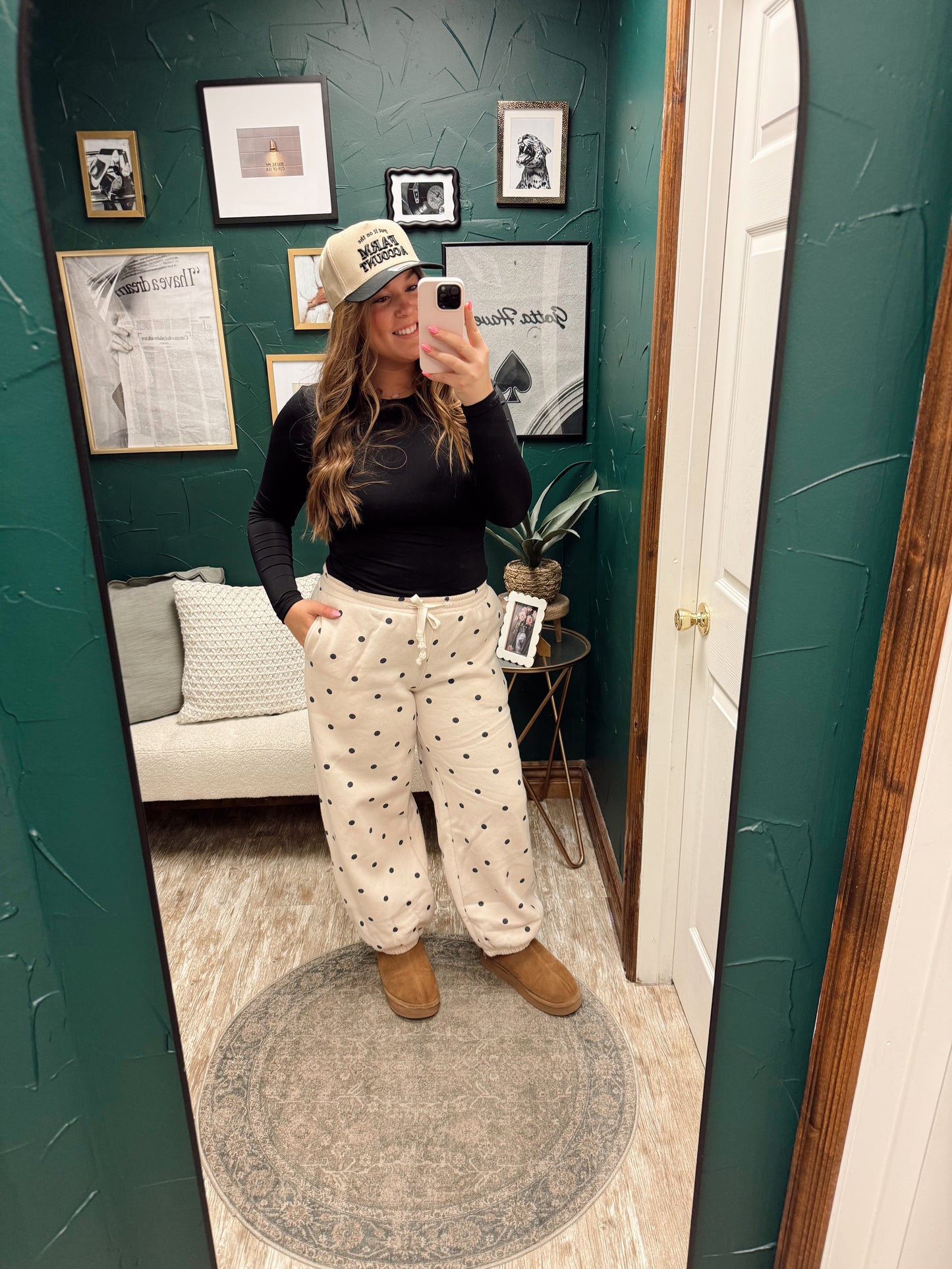 Polka Dot Sweatpants