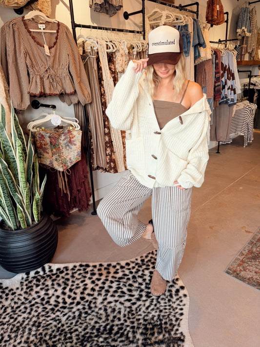 Jessie High Neck Cardi