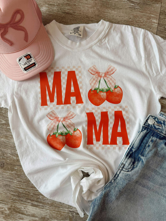 Strawberry Mama Tee