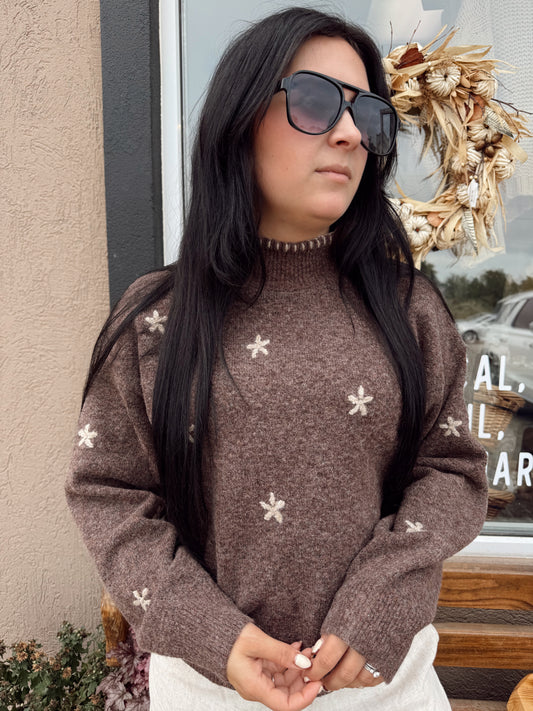 Junie Floral Sweater