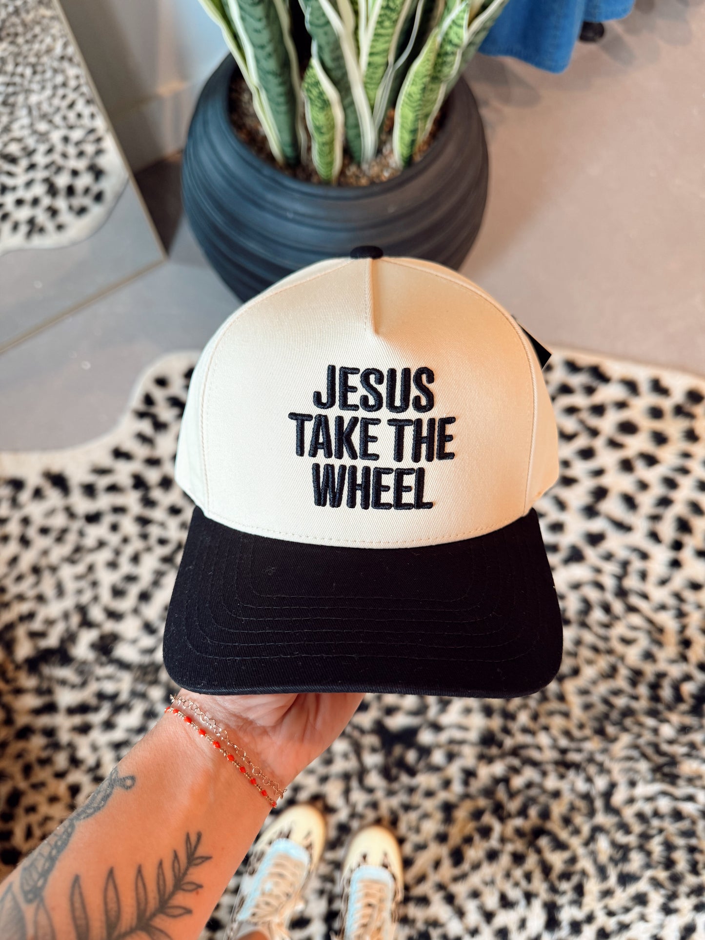 Jesus Take The Wheel Hat