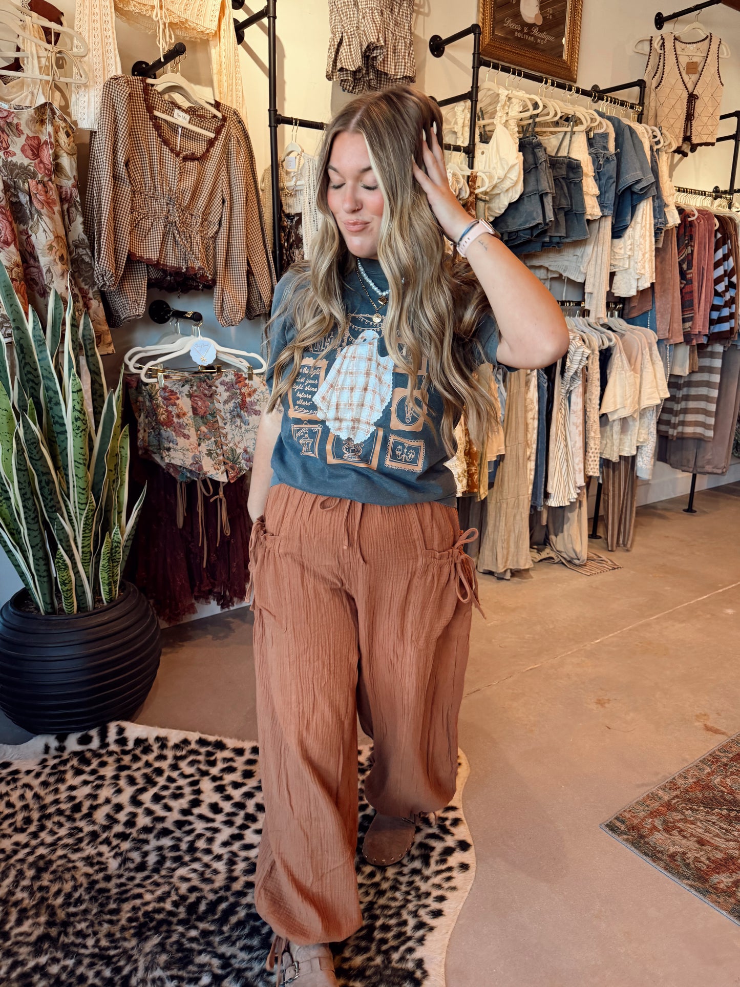 Rust Bohemian Pants