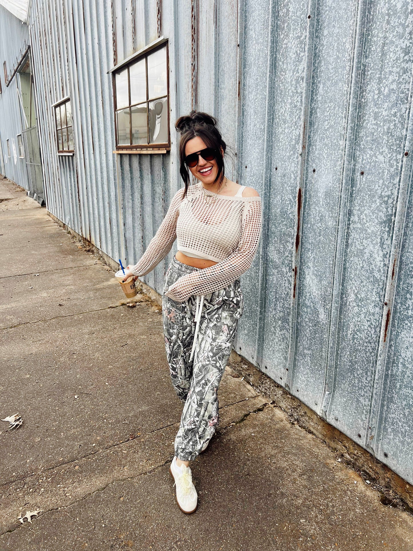 Bring It On Crop Top (Neutral)