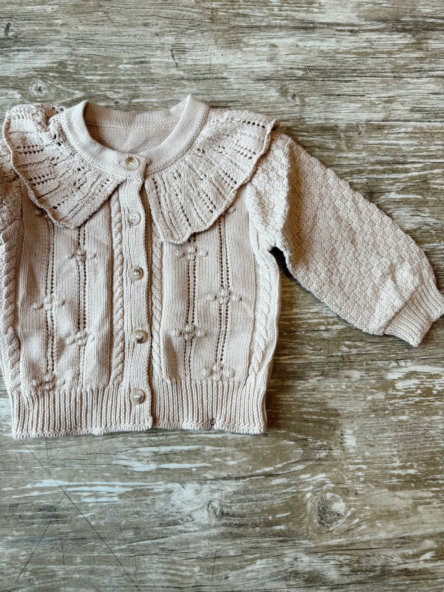Vintage Scalloped Sweater