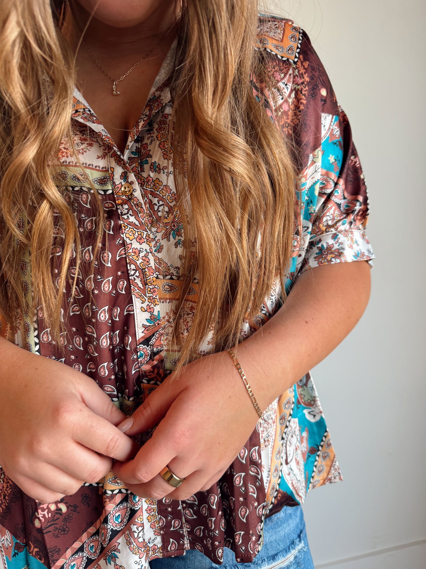 Silky Bananza Blouse