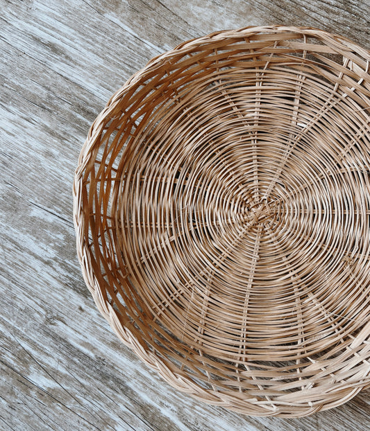 Vintage Basket Plate