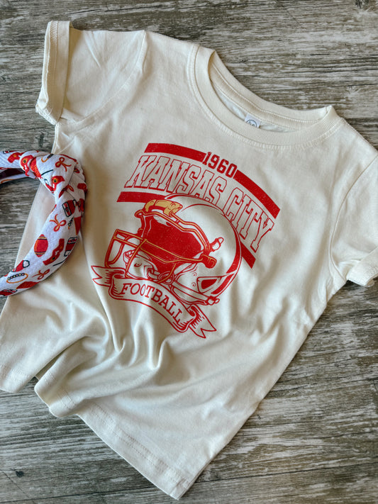 Kids Kansas City Football Tee