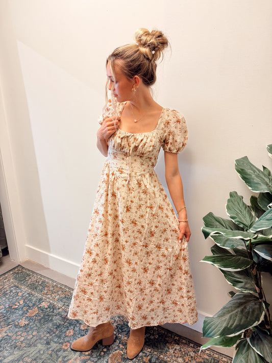 Polly Puff Sleeve Dress