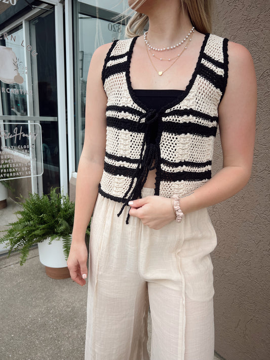 Yacht Club Knitted Tank