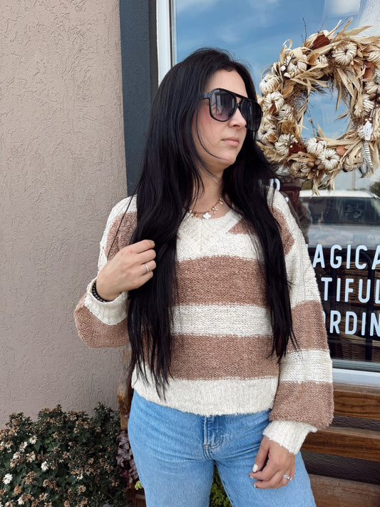 Susannah Striped Sweater