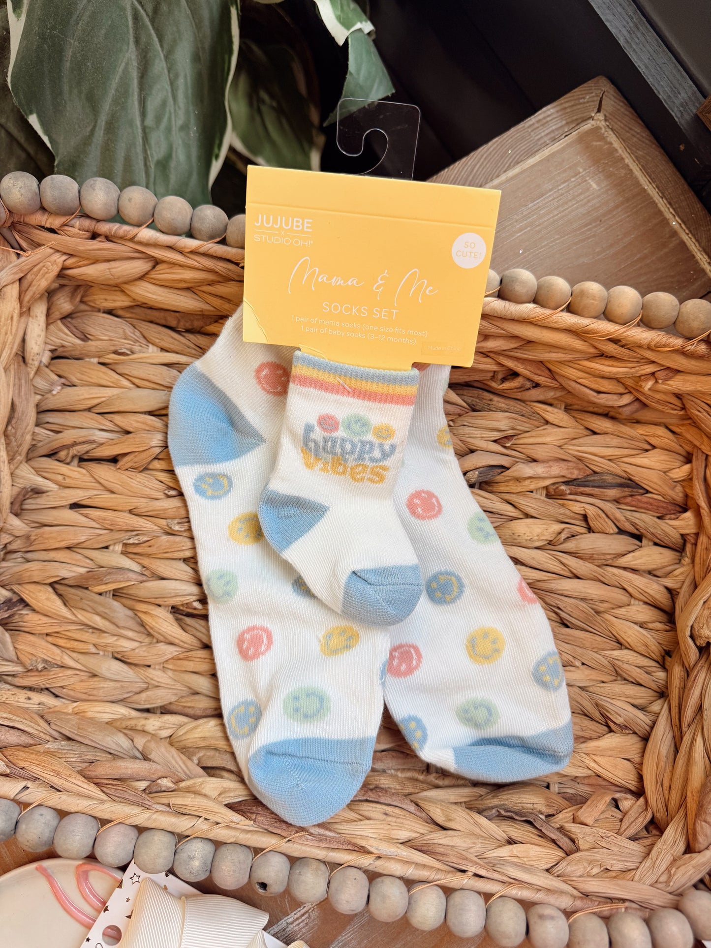 Happy Baby Mommy/Me Socks