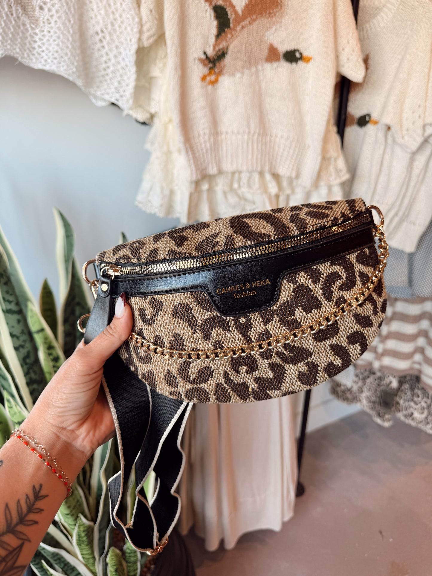 Wild Side Bum Bag (Black)