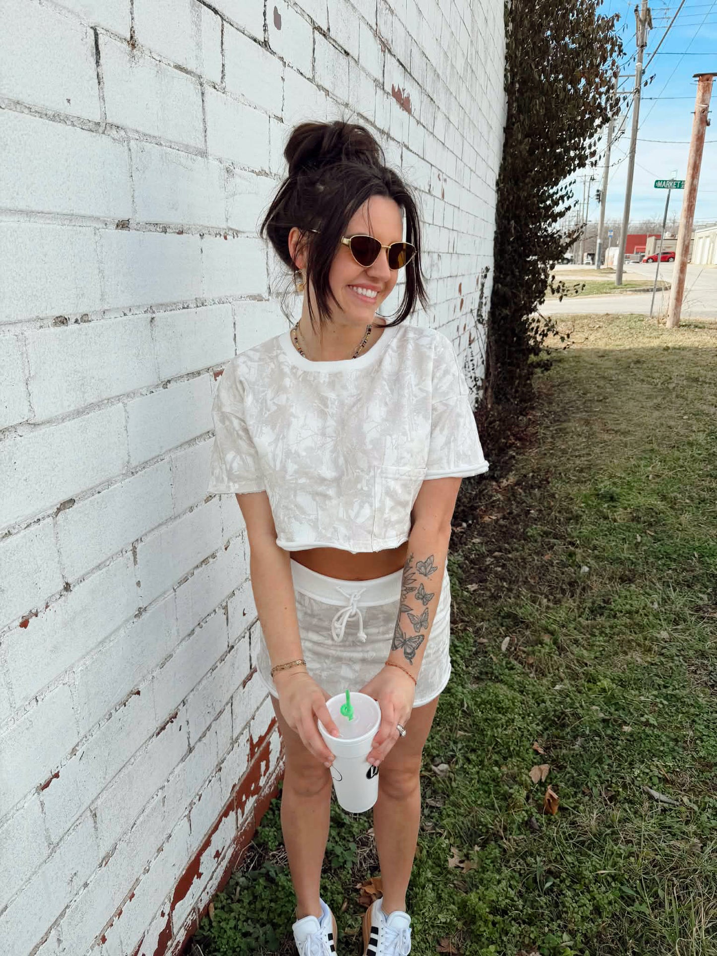 Camo Skort Set