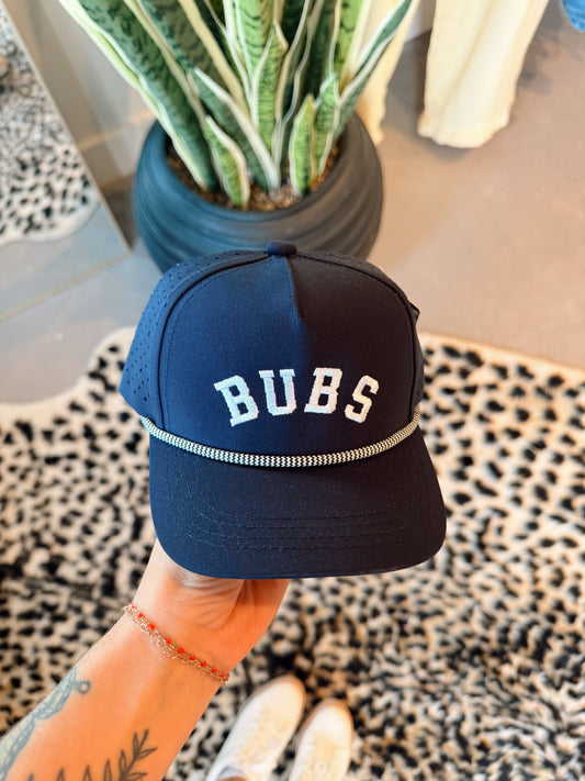 Navy Bubs Hat