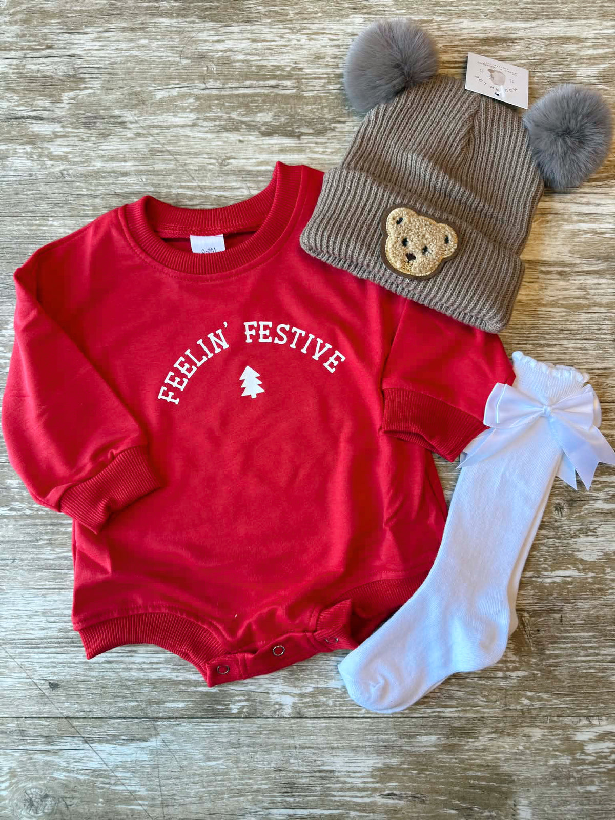 Festive & Feral Onesie