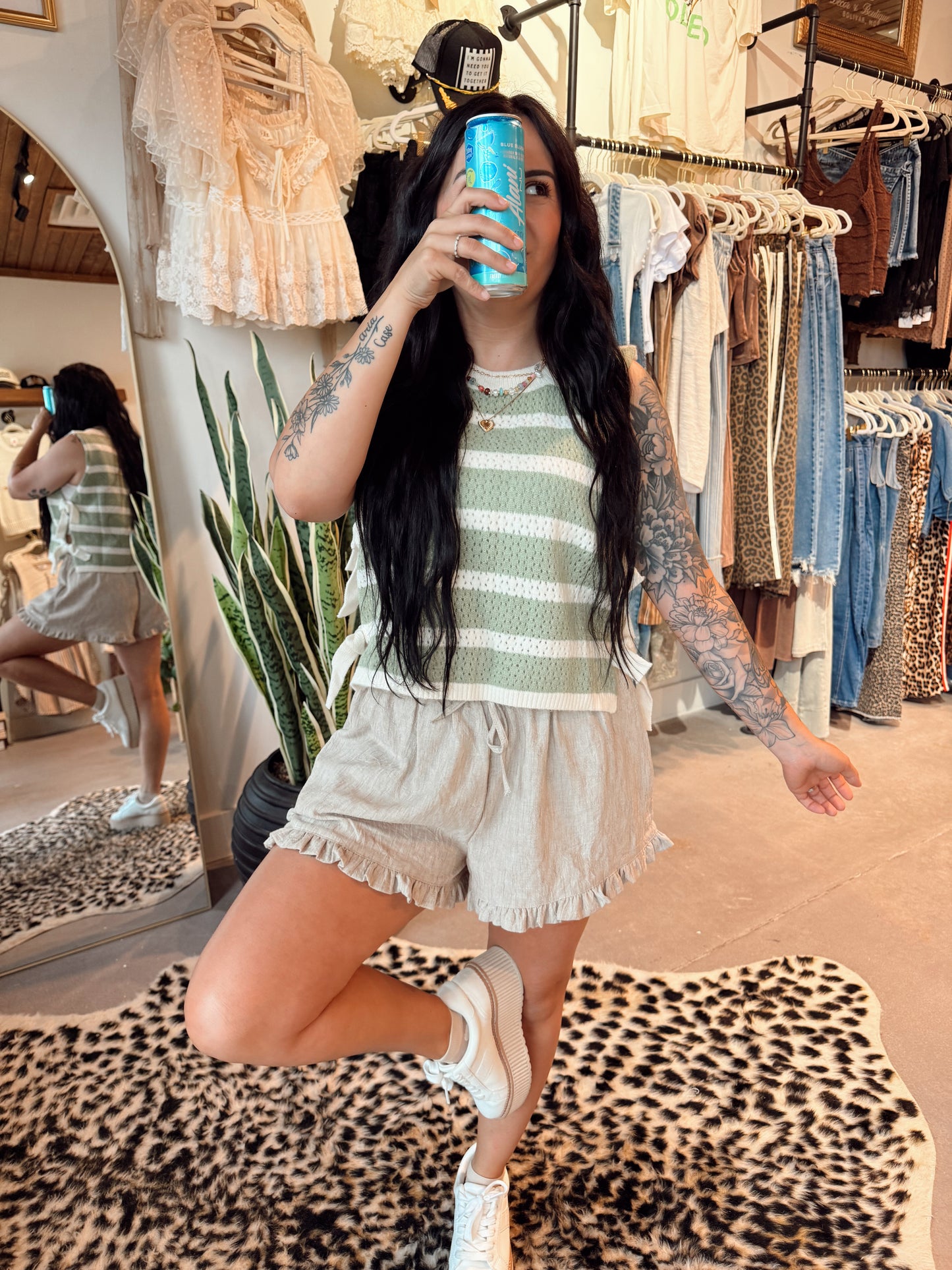Ella Side Tie Top