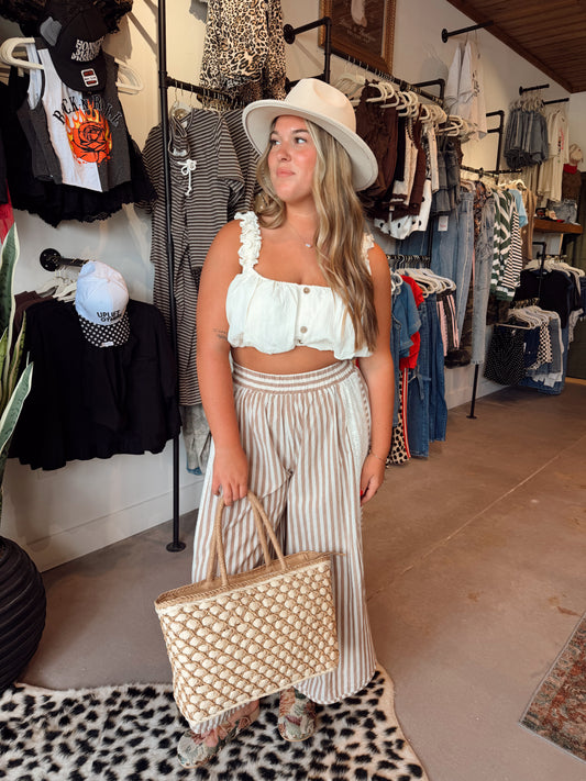 Mello Puff Crop Tank