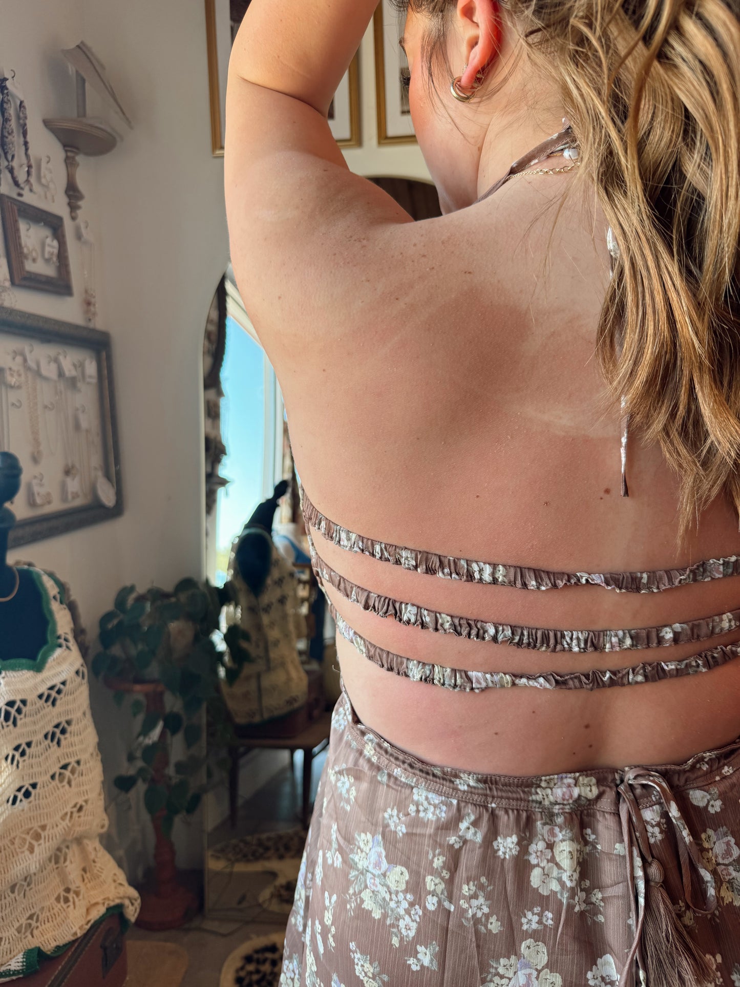 See You In Paradise Dress (Brown)