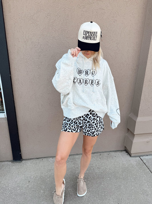 Who Cares Hoodie