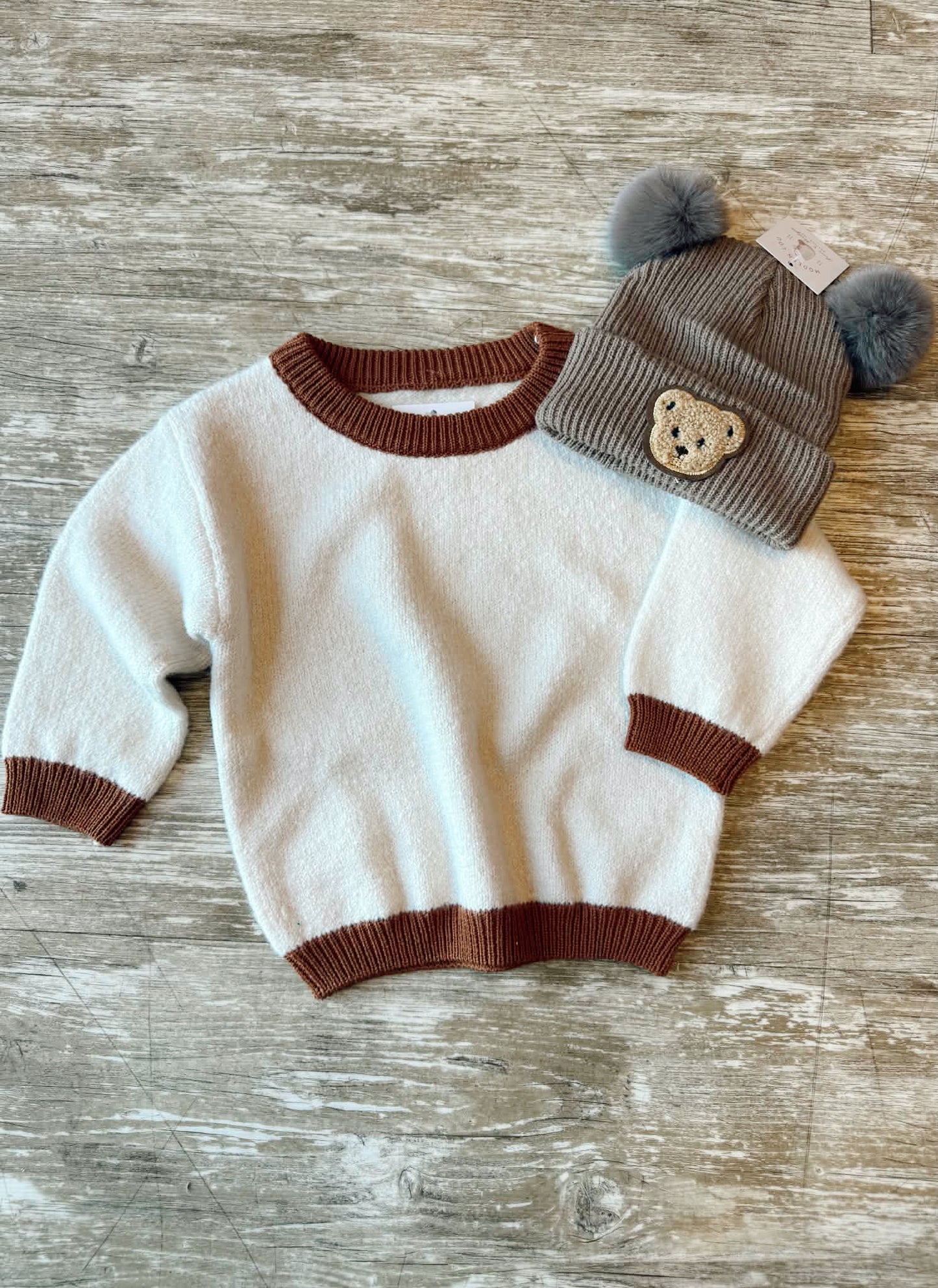 Lenny Two Tone Sweater