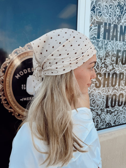 Polka Dot Scarf