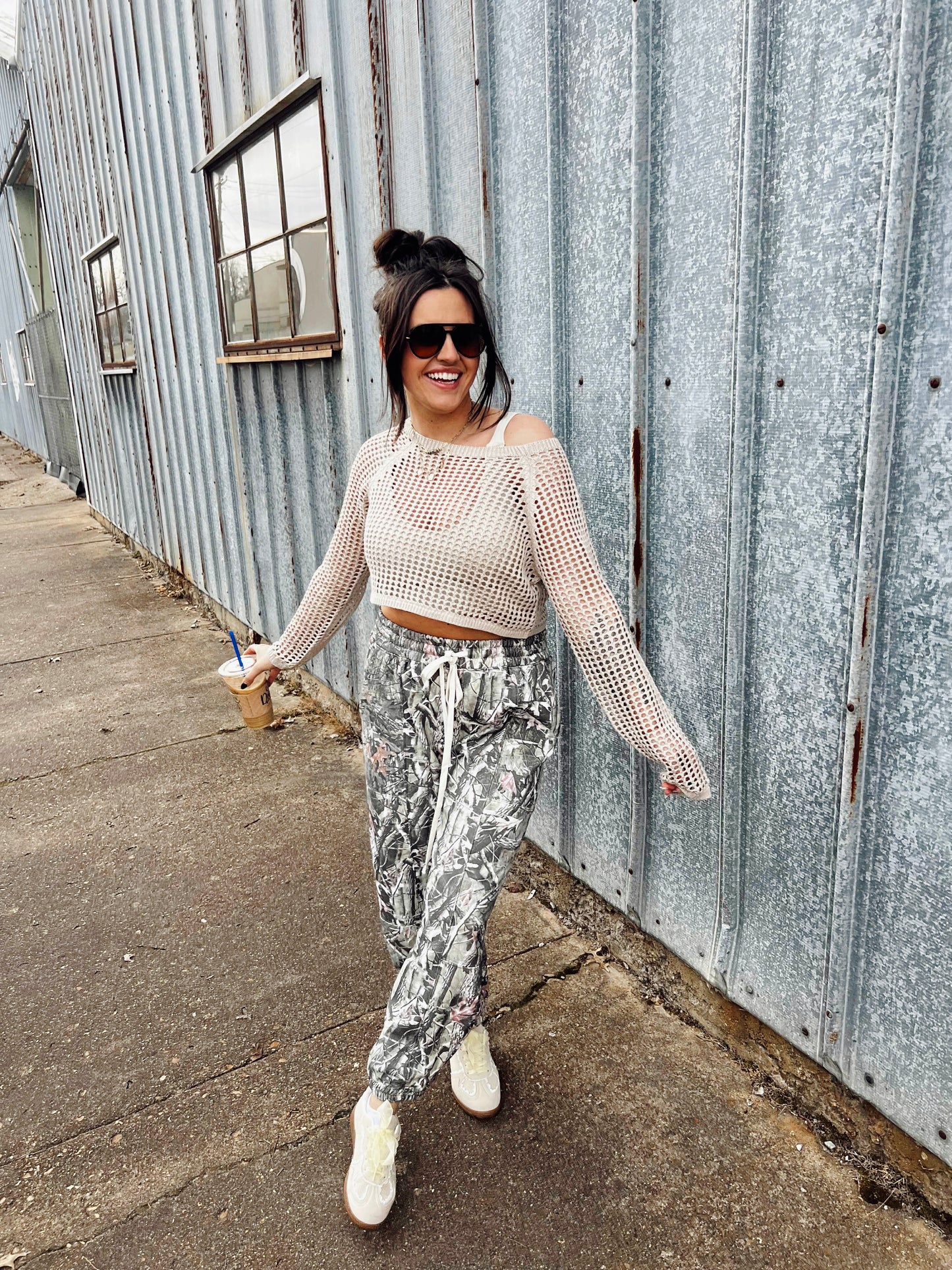 Bring It On Crop Top (Neutral)