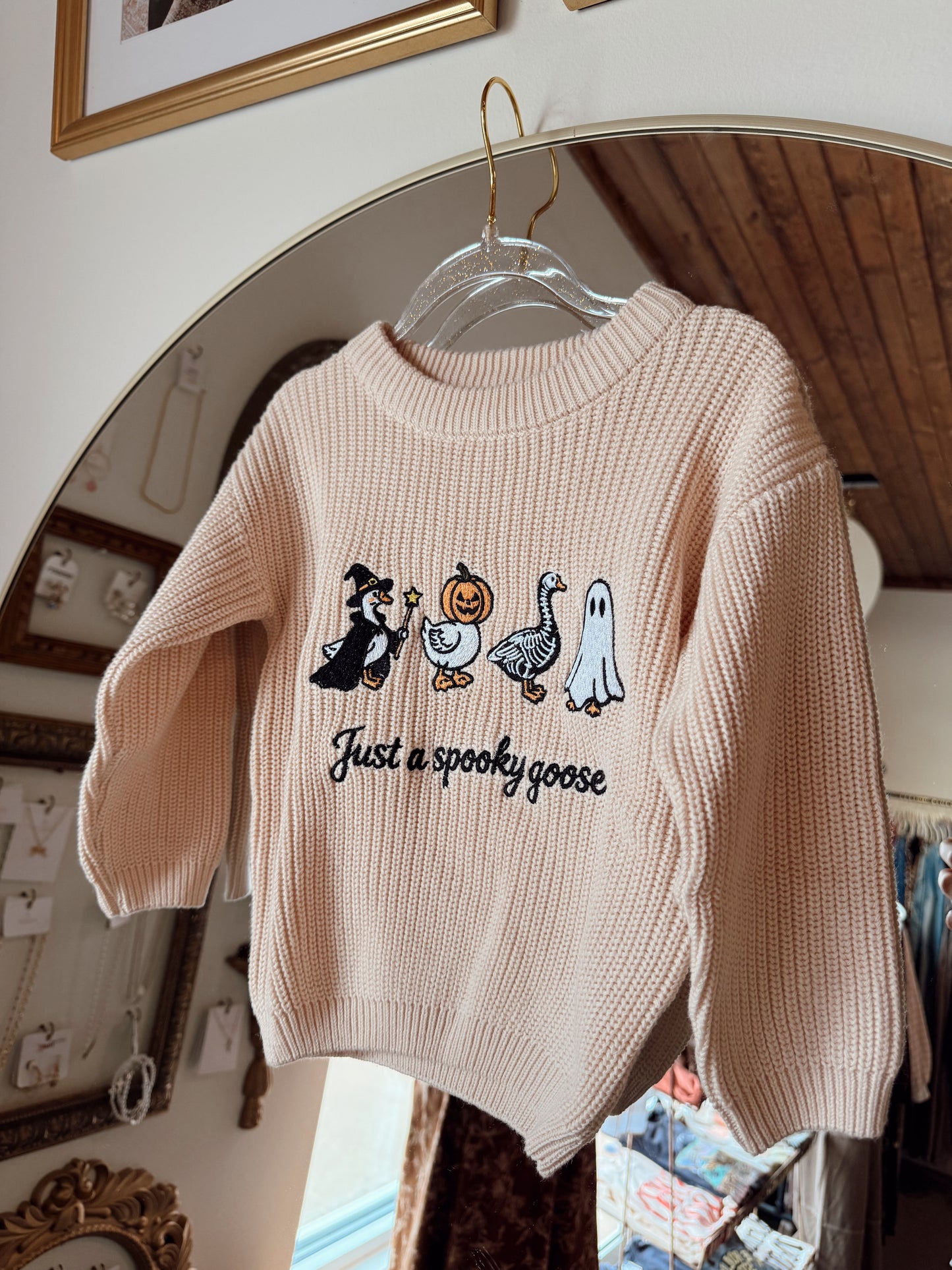 Spooky Goose Sweater