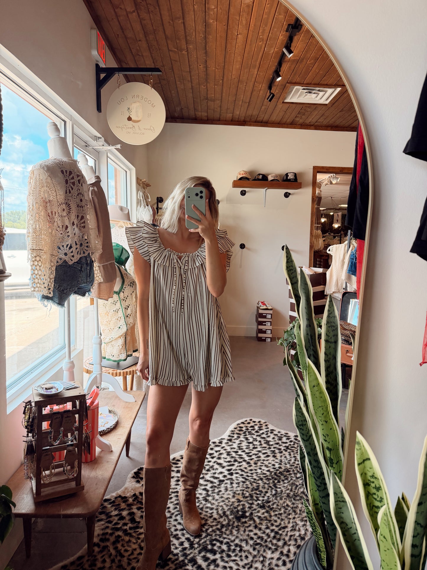Jojo Stripe Romper