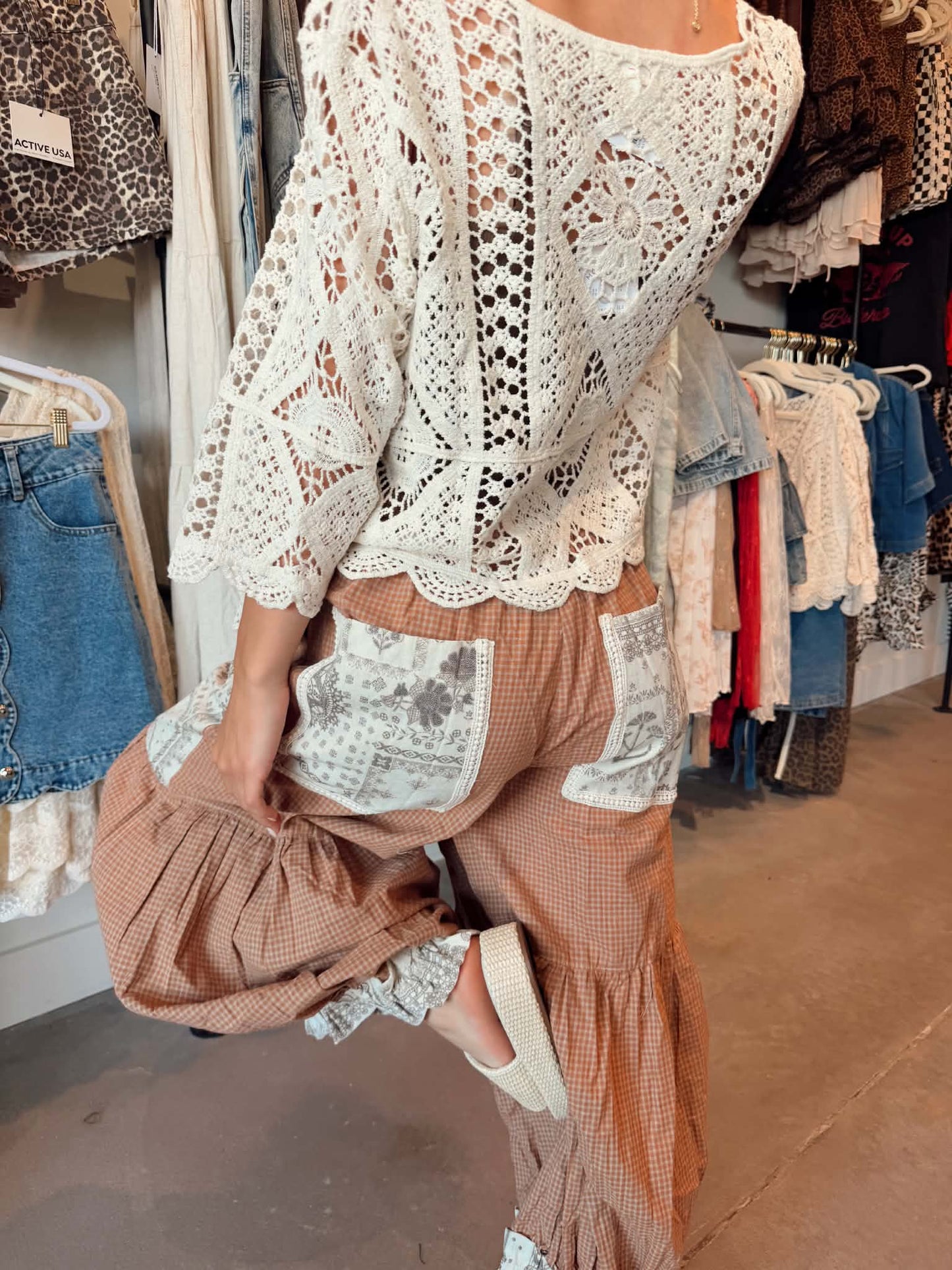 Oh My Darling Patch Pants