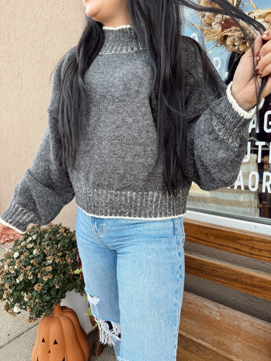 Sydney Sweater (Charcoal)