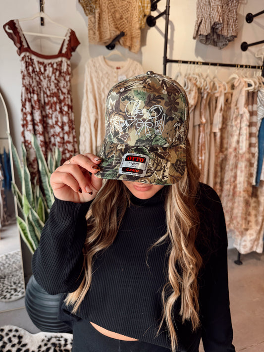 Camo Football Hat