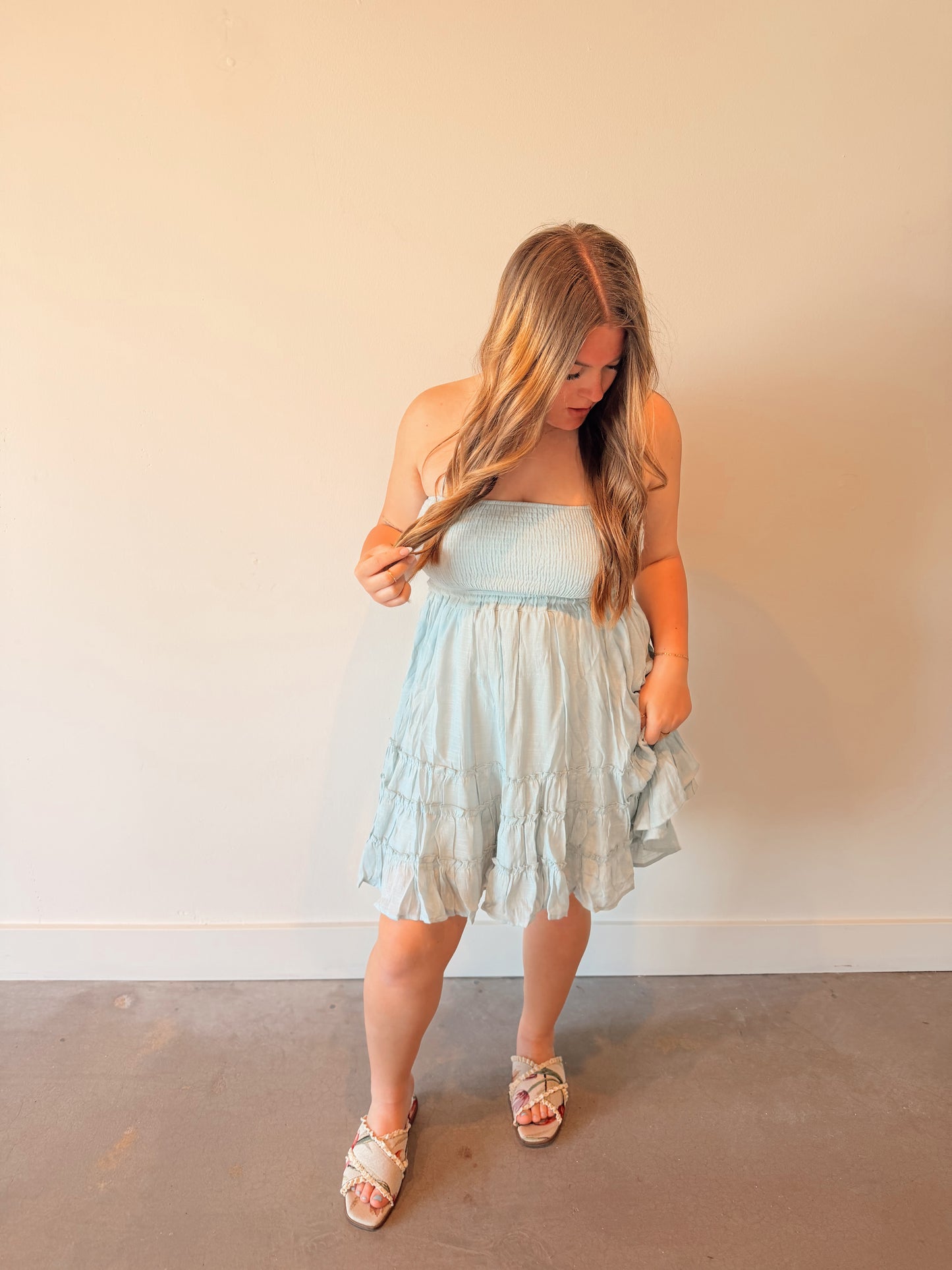 Coastal Dreams Dress (Blue)