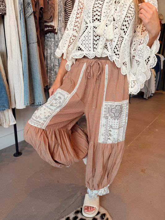 Oh My Darling Patch Pants